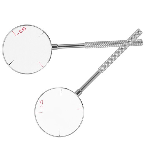 2pcs cross cylinder lens - 2pcs,