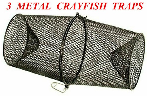 Metal crayfish traps - metal, live