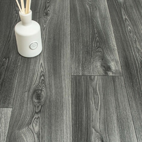 Dark grey plank - grey, vinyl