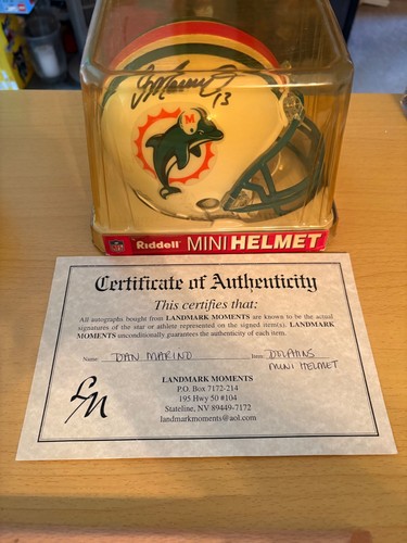 Dan marino signed - dan, miami