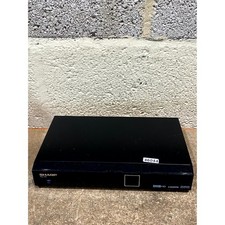 Sharp TU-T2 Freeview HD Digital Set Top Box Black Dual SCART HDMI, Ethernet Port