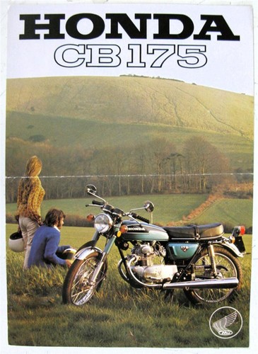 Honda cb175 motorcycle - motorcycle, sales