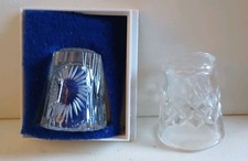 Set Of 2 Cut Glass Crystal
