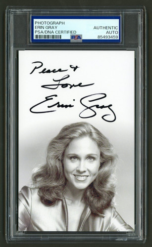 Erin gray signed photo - erin,