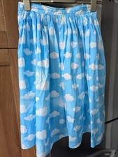 Hell Bunny Cloud Design Skirt