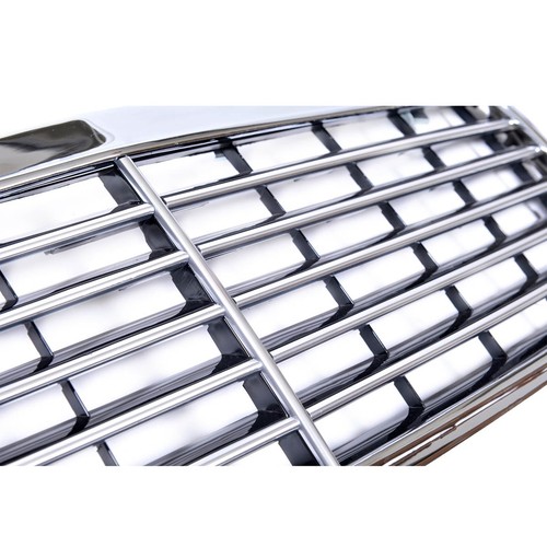 Chrome black radiator grille