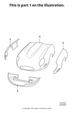 Jaguar Genuine Side Panel Body