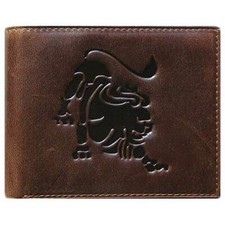 Unique Bi-Fold Brown Genuine