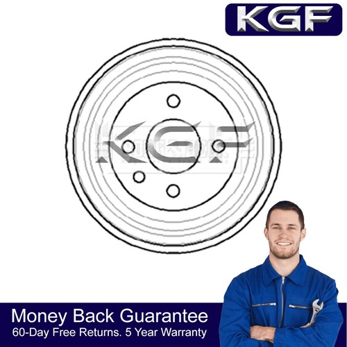Kgf rear brake drum - rear,