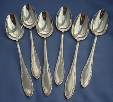 Oertling - 6 soup spoons -