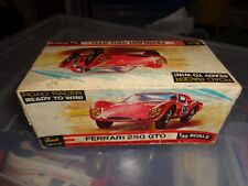 REVELL R3801 FERRARI 250 GTO ORIGINAL 1960's BOX, 1/32nd SCALE. THERE IS NO CAR!