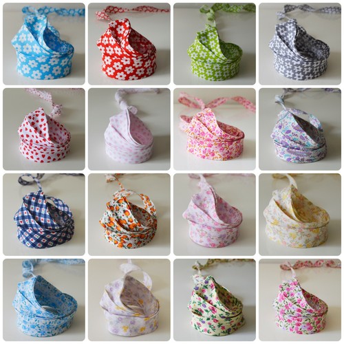 Patterned floral 25mm cotton - 25mm,