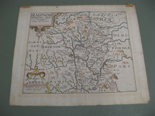 100% ORIGINAL RADNORSHIRE MAP