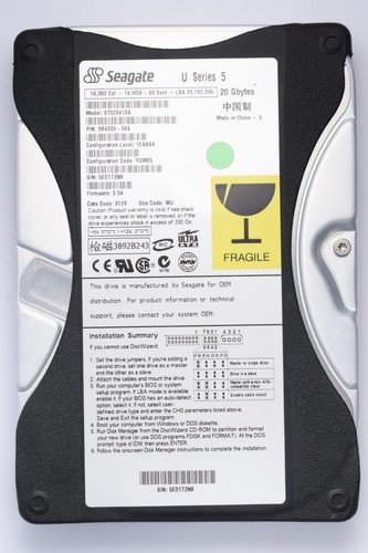 Seagate series 20gb - series,