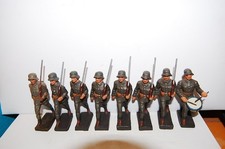 Lot Of 8 Old Lineol Toy