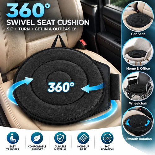 360 swivel seat - 360°, cushion