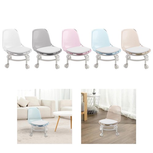 Low rolling stool swivel - low, stool,