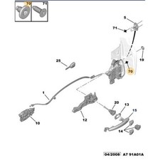 Genuine Door Lock Screw -