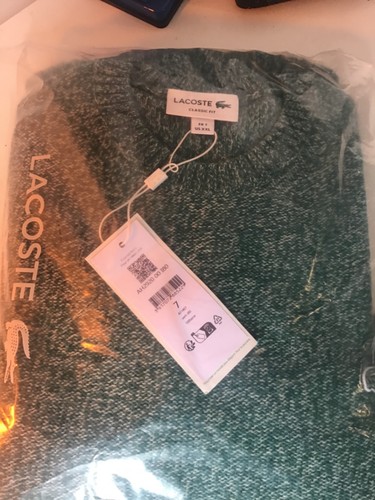 Lacoste crew neck sweater - crew,