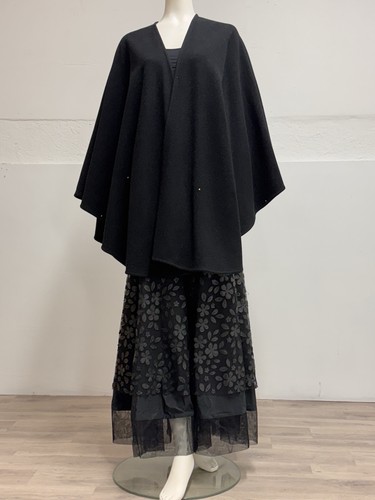 Balmain cashmere cape with - balmain,