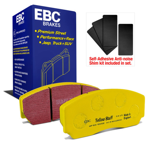 Ebc yellowstuff brake pads - ebc,