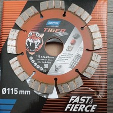 4 x Norton Tiger 115mm Diamond