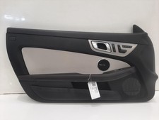 2011 MERCEDES BENZ SLK 2 Door Convertible Front Left Passengers Door Card Panel