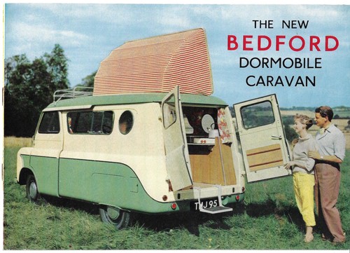 Bedford dormobile caravan - bedford,