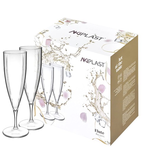 Akiplast liso flute - flute, glasses