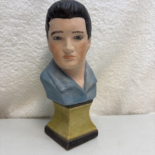 Elvis presley ceramic bust - elvis,