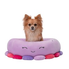 Squishmallows Beula Octopus Pet Bed Small Purple Soft Cozy Plush Cute Animal New