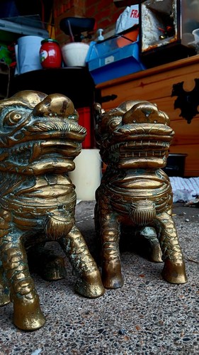 Brass chi lin qilin - lin/qilin, kirin