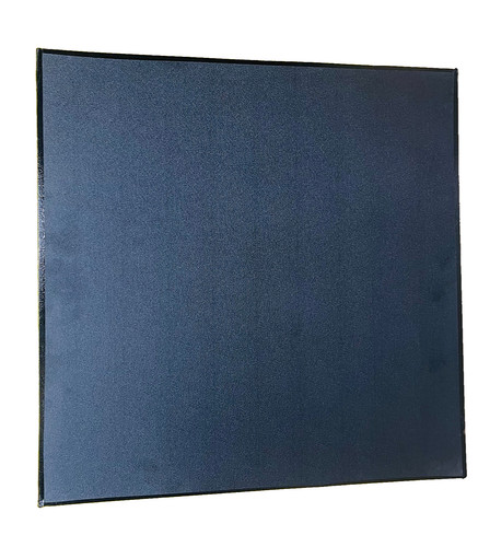 Black vinyl suspended wipeable - black,