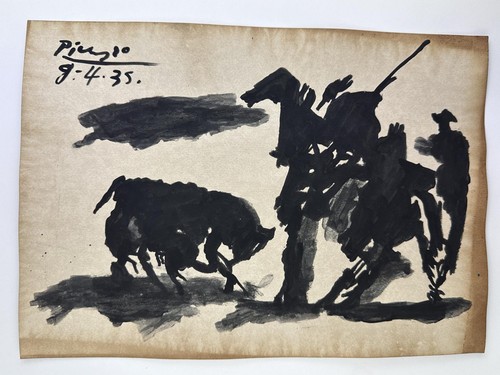 Pablo picasso coa vintage - picasso,
