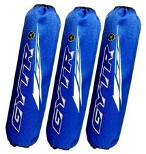 Blue White ATV Shock Covers