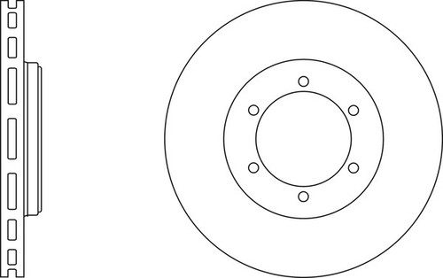 Apec blue front brake - apec,