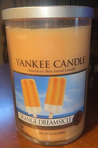 Yankee candle orange - candle,