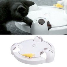 Cat Turntable Mouse Catching Toy Electronic Cat Turntable Toy Battery Operated