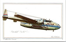 Vtg 1970s Airplane Fairchild