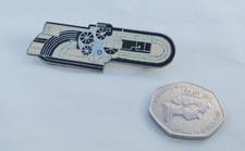 Vintage Enamelled Brooch Badge Royal Academy of Arts - Eduardo Paolozzi 1984