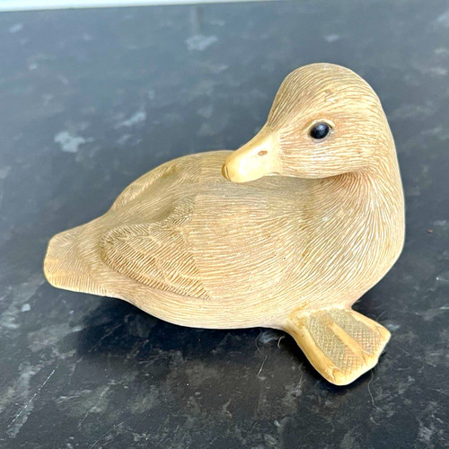Duck ornament figurine - &,