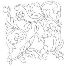 Embroidery Transfer Iron On