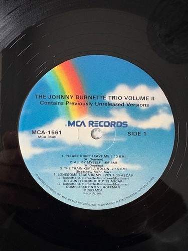 Johnny burnette trio - johnny,