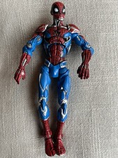Red Blue Bionic Spider-Man Action Figure 6” Fully Poseable Marvel Toy Biz 2005