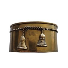 Vintage Brass Plate Bowl EPNS