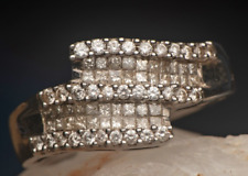 White Gold Diamond Cluster