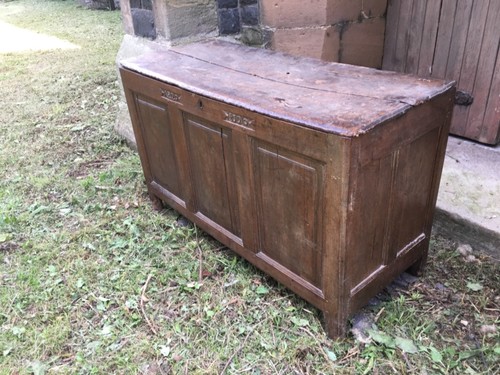 George oak marriage coffer - oak,