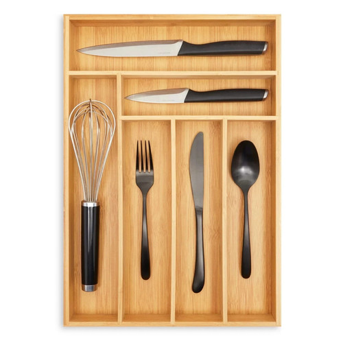 Wooden cutlery drawer - wooden,