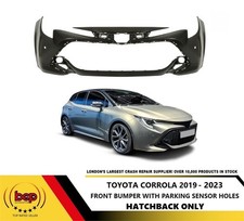 TOYOTA COROLLA 2019 ON FRONT BUMPER WITH 4 PARKING SENSORS HOLES HATCHBACK ONLY