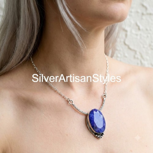 Blue sapphire lab created - sapphire, lab-created